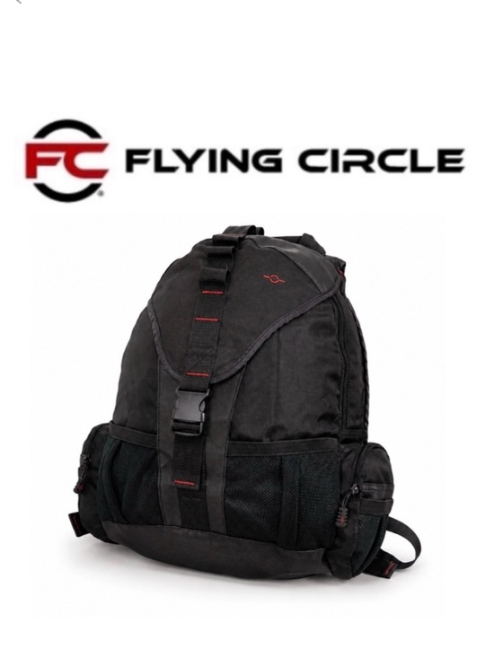 Flying Circle Other - Flying Circle Black Backpack Mag Gear Book Camping Hiking Recreational Bag